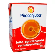 Leite Condensado Piracanjuba Caixa 270g - Cx C/27 Un