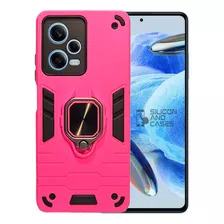 Carcasa Para Xiaomi Redmi Note 12 Pro 5g Antigolpe Anillo 