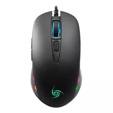 Mouse Gamer Vsg Diode 4800dpi 6 Botones Rgb Alambrico Usb Color Negro