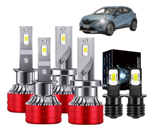 28000lm 6000k Focos Led Y Bombilla Antiniebla Para Fiat Fiat Idea