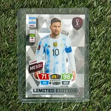 Messi Limited Edition Panini Adrenalyn Qatar 2022