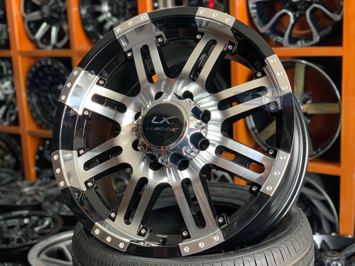 Rines 20 Off Road 8-165 Dodge Ram Hummer 8 Birlos Precio Par Foto 4