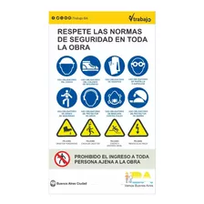 Cartel De Obra, Constancia Inspección De Trabajo, Carteles