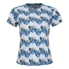 Polera Mujer Geography Candy Flor V19 Blanco