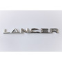 Emblema Lancer Mitsubishi Letras Cromo Auto Camioneta 