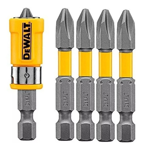 Jogo Bits Philips Ponta Magnética E Limitador 12 Pçs Dewalt