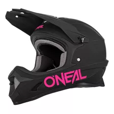 O'neal 1srs Casco Mx Juvenil, Negro/rosa, Xl