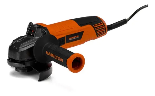 Amoladora Angular Hamilton 115mm 820w Haa001 Naranja 50 Hz/60 Hz