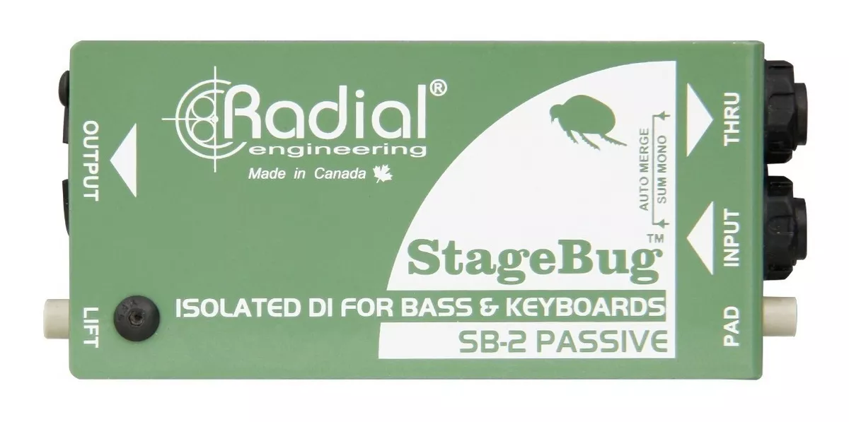 Radial Egineering Stagebug Sb 2 Caja Directa Pasiva 
