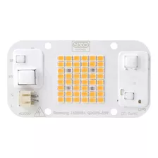 Led Cob Yxo 50w Samsung Quantum Board Blanco 3500k + 660nm