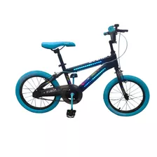 Bicicleta Para Niño De Montaña Neon Rodada 20 Kubor Luz Led Color Azul Tamaño Del Cuadro 20 