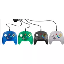 Controle Marca Next-a Preto Compatível Com Nintendo 64 C107p