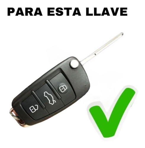 Funda Llave Audi Tpu Carbono A1 A3 A4 S3 Q3 Q5 Q7 Foto 6