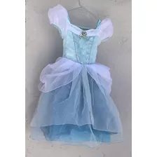 Vestido Cenicienta Original De Disney Para Niña