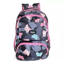 Mochila Bolsa Feminina Infantil Escolar Passeio Reforçada