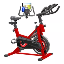 Bicicleta Spinning Deluxe Red Asiento Extra Acolchado