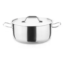 Caçarola Com Tampa 6,5l Hercules Pa50-008 Aço Inox 28cmx11cm