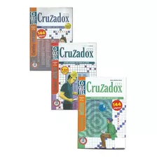 Kit 3 Revistas Livros Cruzadox Coquetel (144 Páginas Cada)