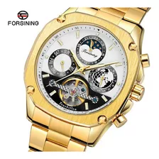 Reloj Mecánico De Lujo Forsining Tourbillon Para Hombre