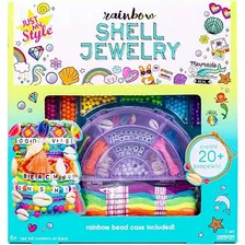 Just My Style Rainbow Shell Jewelry, Crea 20 Pulseras, Incl.