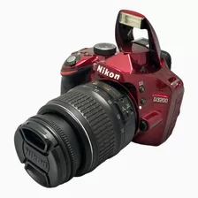 Câmera Nikon D3200 C Lente 18:55 Mm Seminova 32200 Cliques