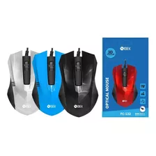 Mouse Optical Ibek Fc 132 Alta Definicion Color Negro