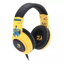 Headset Gamer Redragon Brancoala Rgb B260rgb Amarelo E Preto