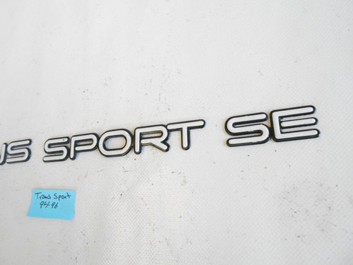 Emblema 5ta Puerta Pontiac Trans Sport 94-96 Original Foto 3