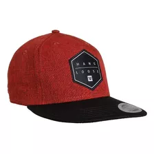 Gorra Rubik Hang Loose Gris Rojo