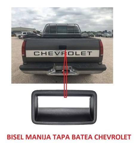 Bisel Manija Tapa Caja Chevrolet Pick Up 1992 1993 1994 1995 Foto 4
