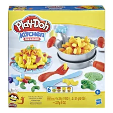 Massa Modelar Kitchen Creations Macarrão 6 Cores Play-doh Cor Cores Diversas