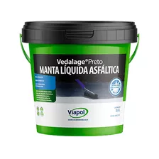 Manta Liquida Asfáltica Vedalage Preto 3,6 Litros - Viapol