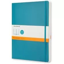 Libreta Moleskine 19 X 25 T/ Blanda 96 Hojas Lisas