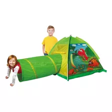 Carpa Dinosaurio Con Tunel