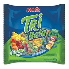 Bala Peccin Tribala Sabor 2 Frutas