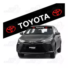 Sticker Parabrisas Sombrilla Adhesiva Para Toyota