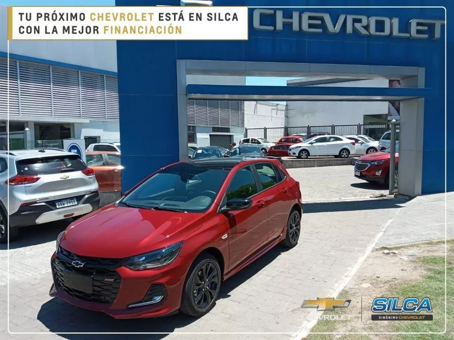 Chevrolet Onix Rs 2023 Rojo 0km