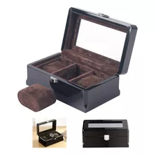 Caja Estuche Exhibidor Para 3 Relojes Joyas Elegante