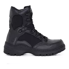 Bota Combat Coturno Tático Militar Airstep 8600-1 Black