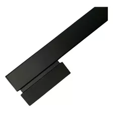 Puxador Para Porta Moma Duplo 500mm Preto Zen