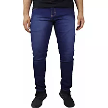 Calça Masculina Jeans Sarja Premium Rasgada Zíper Lycra