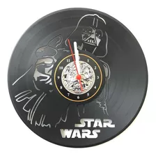 Relógio Parede, Star Wars, Disco Vinil, Decoração