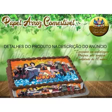 Papel De Arroz E Faixas Comestível Escolha Tema Que Deseja 