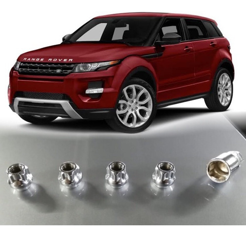 Birlos De Seguridad Range Rover Evoque 2012-2019 Acero Solid Foto 2