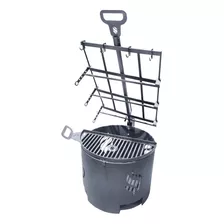 Fogon Parrilla Asador Acero 8mm.