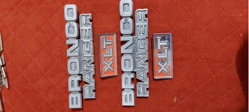 Emblemas Ford Bronco Ranger Xlt 1979 Foto 2