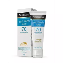 Neutrogena® Sun Fresh® Protetor Solar Facial Fps70 40g