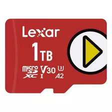 Lexarplay 1tb Microsdxc Uhs-i-card, De Hasta 150mb / S Leí.