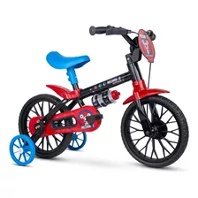 Bicicleta Infantil Menino Nathor Mechanic Aro 12 Freio Tambo