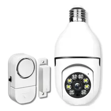 Câmera De Segurança Sem Fio 2 Mp Alarme Visão Noturna Led